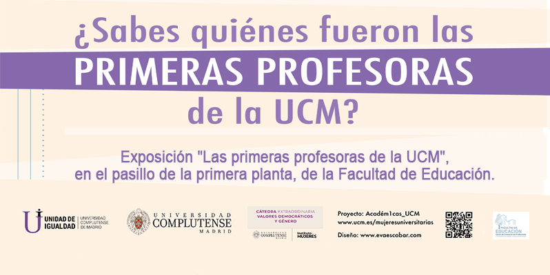 Exposición "Las primeras profesoras de la UCM"